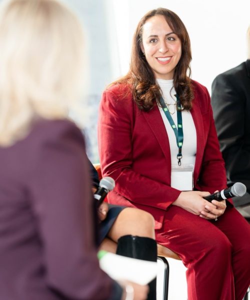 suzanne presenting for TD bank